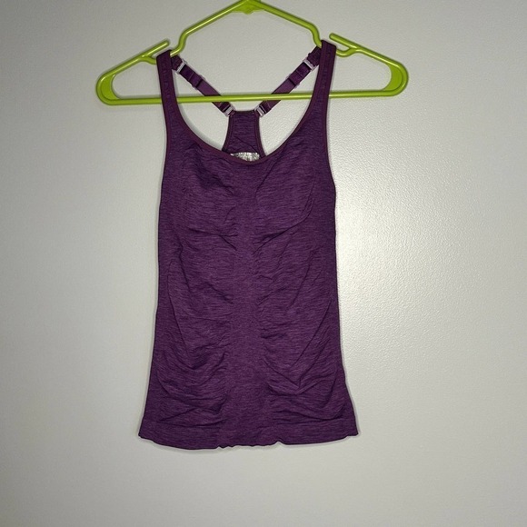 Athleta Ruched Racerback Tank Size XS - Picture 2 of 8